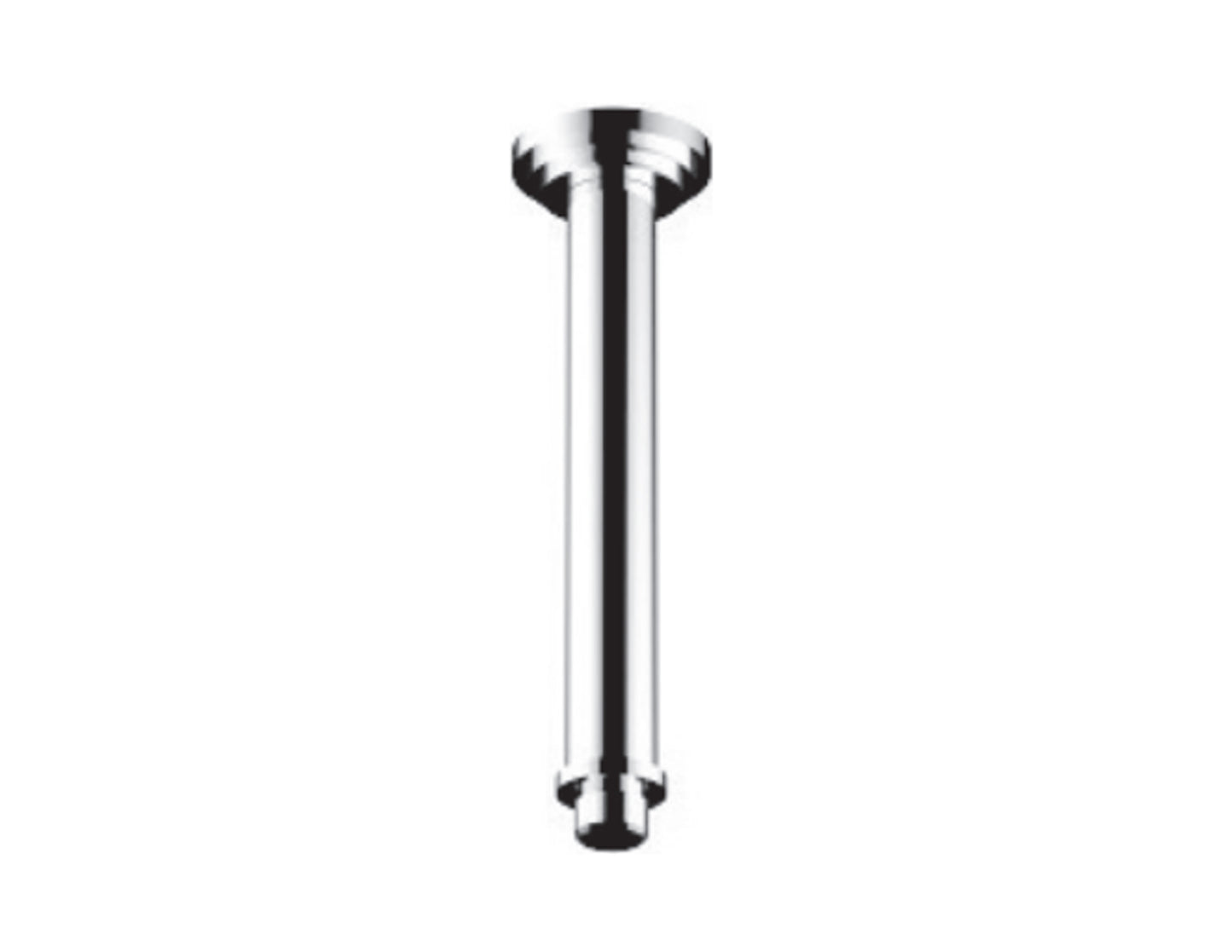 Vissoni V148711 11 Ceiling shower arm and flange (Guilloche) - Parent