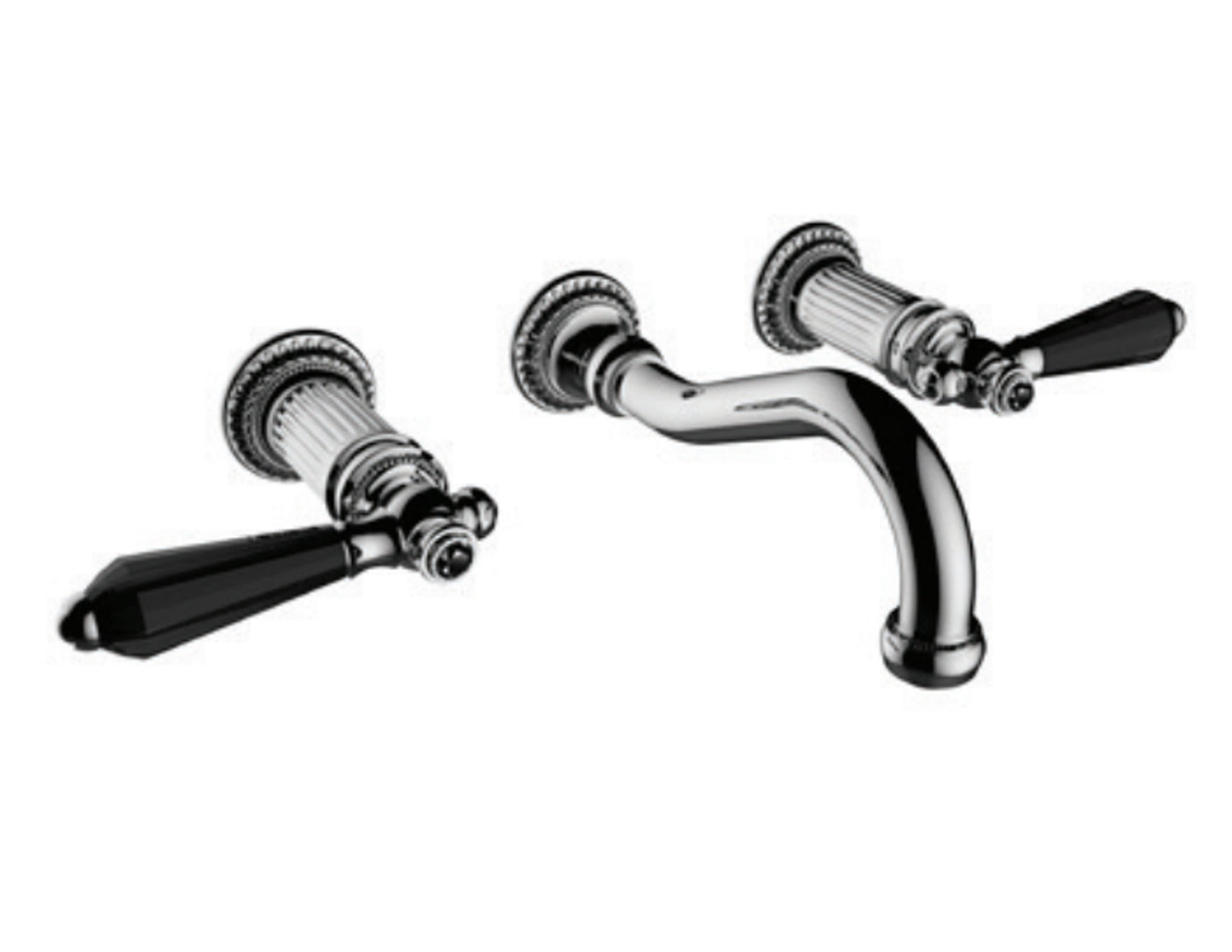 Vissoni V1629BCJ-TM 7-1/2 Wall Mount Widespread Lavatory - Uses WM-0020 valve - Parent