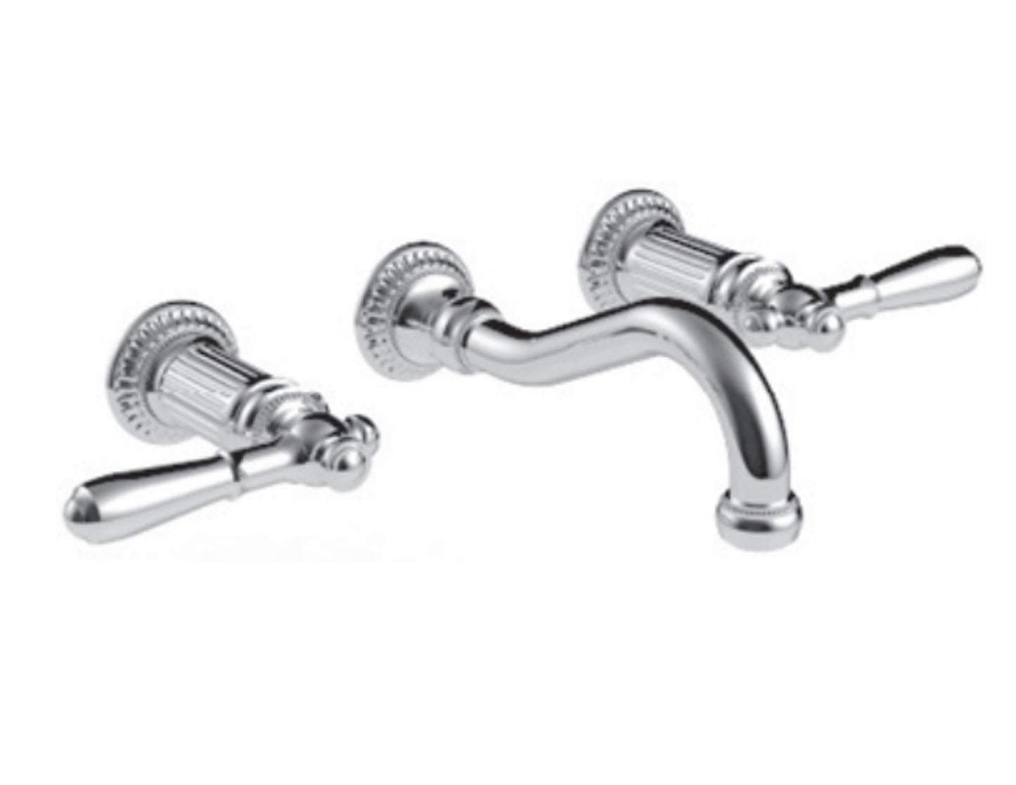 Vissoni V1629GA-TM 7-1/2 Wall Mount Widespread Lavatory - Uses WM-0020 valve - Parent