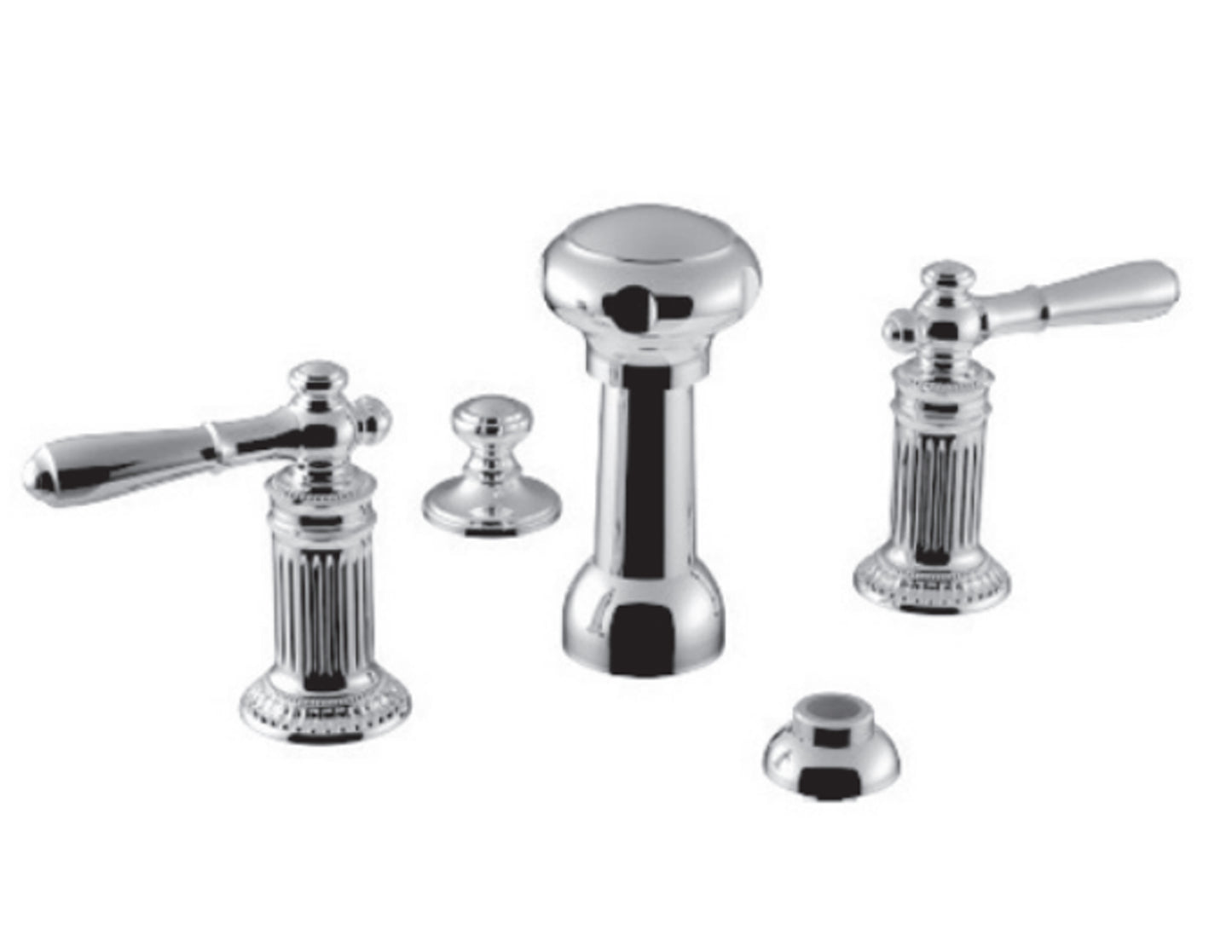Vissoni V1670GA Bidet Fitting - Parent