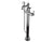 Vissoni V7054GA-TM Floor Mount Tub Filler w/Single Function Hand Shower and Hose - Uses P0800 valve - Parent