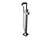 Vissoni V7054SL-TM Floor Mount Tub Filler w/Single Function Hand Shower and Hose - Uses P0800 valve - Parent