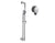 Vissoni V708488 Multifunction Hand Shower Set w/Slide Bar, Supply Elbow, and Hose - Parent