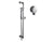 Vissoni V708493 Multifunction Hand Shower Set w/Slide Bar, Supply Elbow, and Hose - Parent