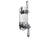 Vissoni V7095PE-TM 1/2 Thermostatis Trim w/1-Way Volume Control - Uses TH-9010 valve - Parent