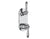 Vissoni V7096GC-TM 1/2 Thermostatic Trim w/2-Way Diverter (shared) - Uses TH-9212 valve - Parent