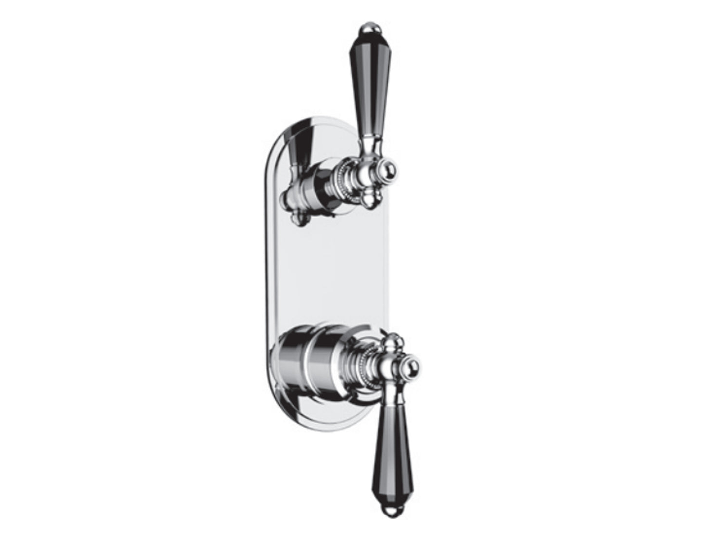 Vissoni V7097BC-TM 1/2 Thermostatic Trim W/2-Way Diverter (non-shared) - Uses TH-9210 valve - Parent