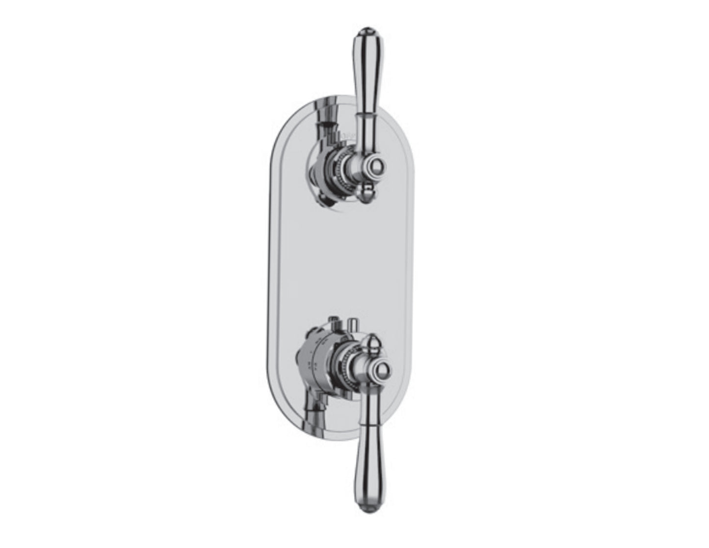Vissoni V7097GA-TM 1/2 Thermostatic Trim w/2-way Diverter (non-shared) Uses TH9210 valve - Parent