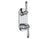 Vissoni V7097PC-TM 1/2 Thermostatic Trim w/2-Way Diverter (non-shared) - Uses TH-9210 valve - Parent