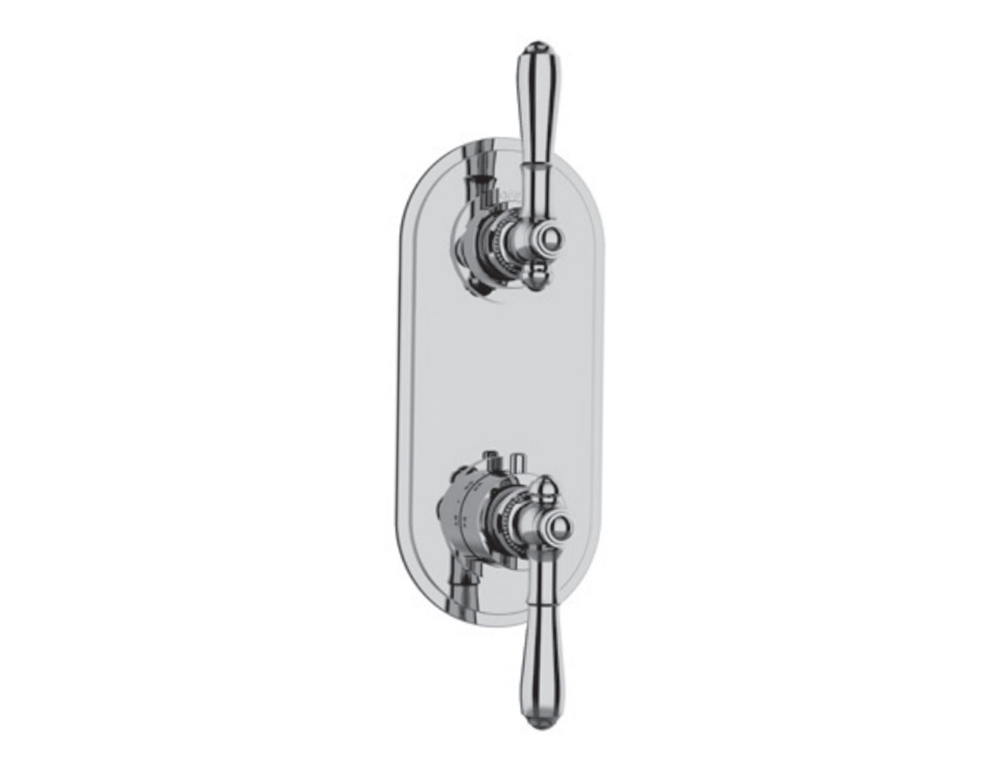 Vissoni V7098GA-TM 1/2 Thermostatic Trim w/3-way Diverter (shared) - Uses TH-9313 valve - Parent