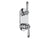 Vissoni V7098GC-TM 1/2 Thermostatic Trim w/3-Way Diverter (shared) - Uses TH-9313 valve - Parent