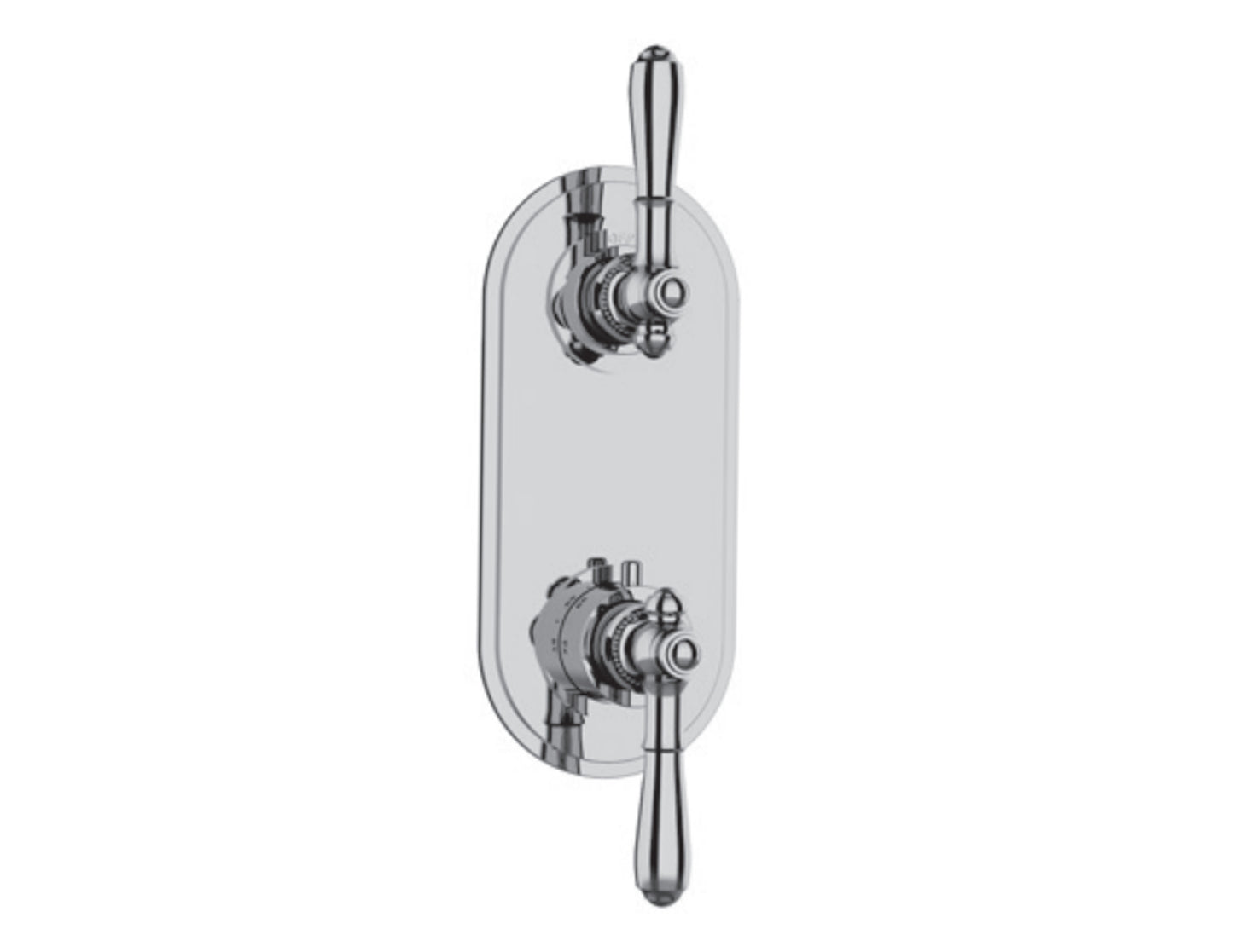 Vissoni V7099GA-TM 1/2 Thermostatic Trim w/3-way Diverter (non-shared) - Uses TH-9310 valve - Parent