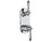 Vissoni V7099PC-TM 1/2 Thermostatic Trim w/3-Way Diverter (non-shared) - Uses TH-9310 valve - Parent