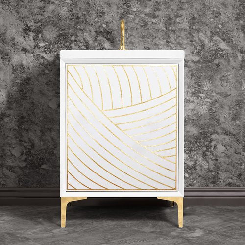 Linkasink VAN24W-001 Lateen 24 Wide Vanity, 24 X 22 X 33.5 (Without Vanity Top) - Parent