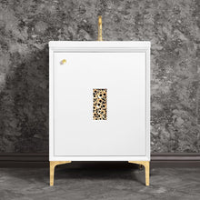 Load image into Gallery viewer, Linkasink VAN24W-010 Frame With Coral Grate 24 Wide Vanity, 24 X 22 X 33.5 (Without Vanity Top)