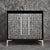 Linkasink VAN36B-017PN Mother Of Pearl With 18 Artisan Glass Prism Hardware 36 Wide Vanity, 36 X 22 X 33.5 (Without Vanity Top)