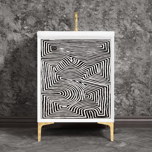 Linkasink VAN36W-003 Kuba 36 Wide Vanity, 36 X 22 X 33.5 (Without Vanity Top) - Parent