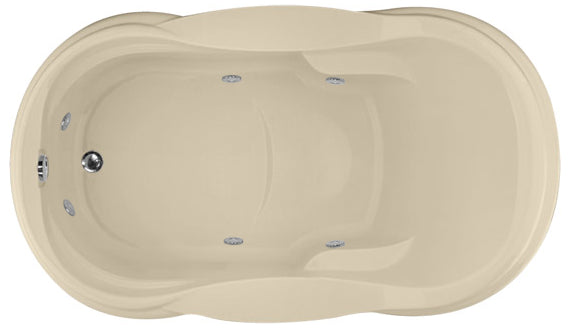 Hydro Systems VAN7242AWP Vanessa 72 X 42 Acrylic Whirlpool Jet Tub System