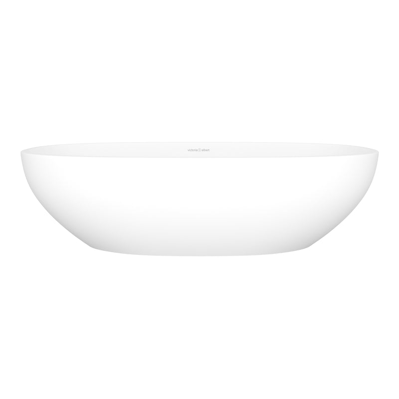 Victoria + Albert VB-BAR64M-SM-NO 25" x 14" Oval Vessel Lavatory Sink