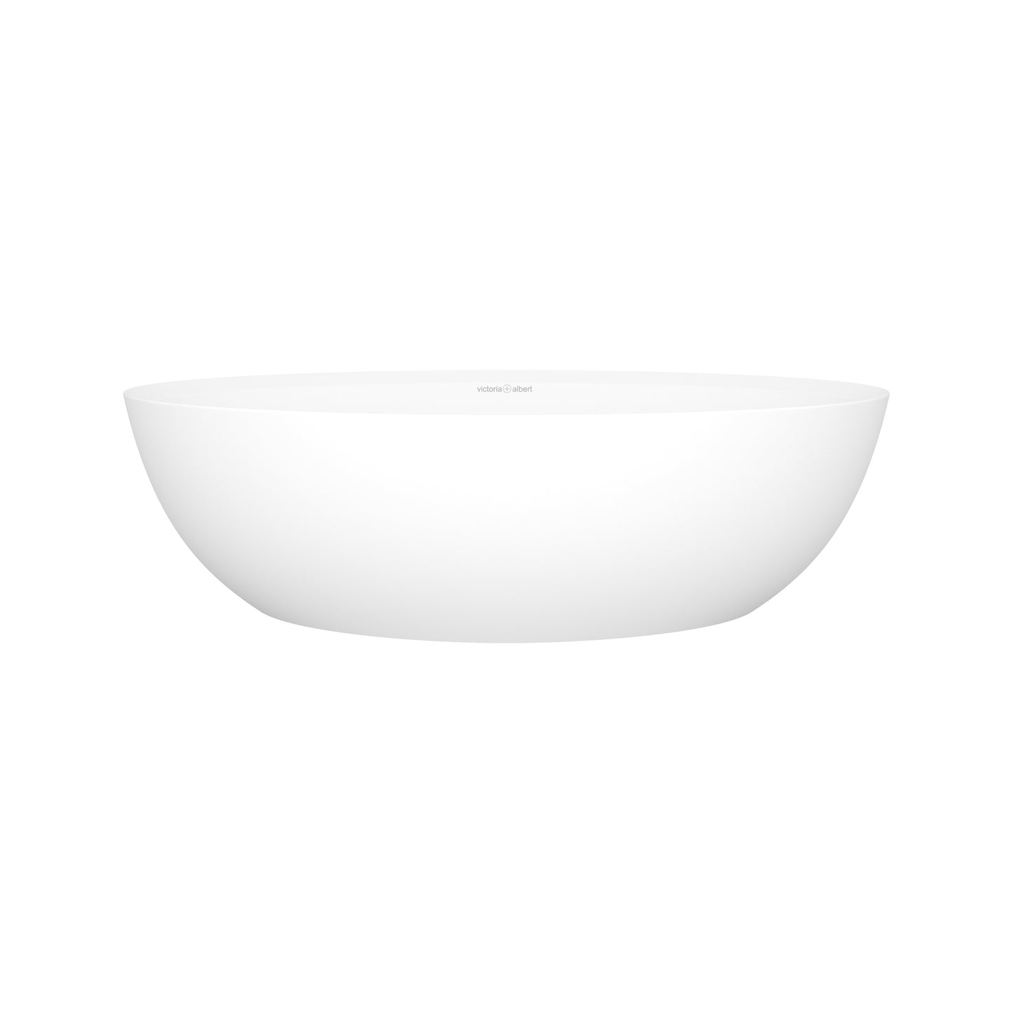 Victoria + Albert VB-COR55M-SM-IO 22" x 13" Oval Vessel Lavatory Sink