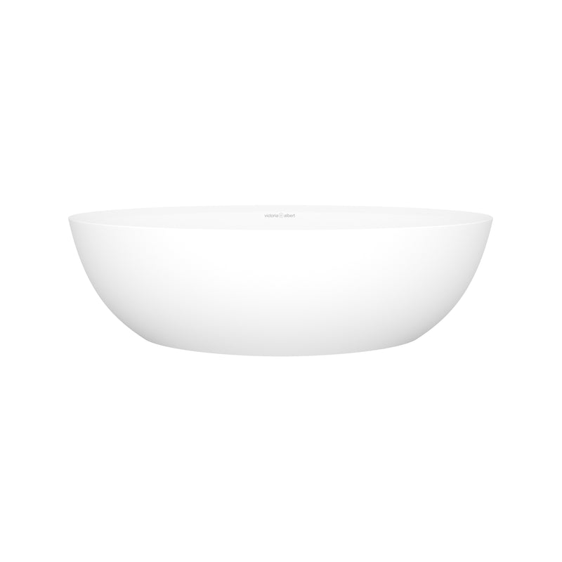 Victoria + Albert VB-COR55M-SM-IO 22" x 13" Oval Vessel Lavatory Sink