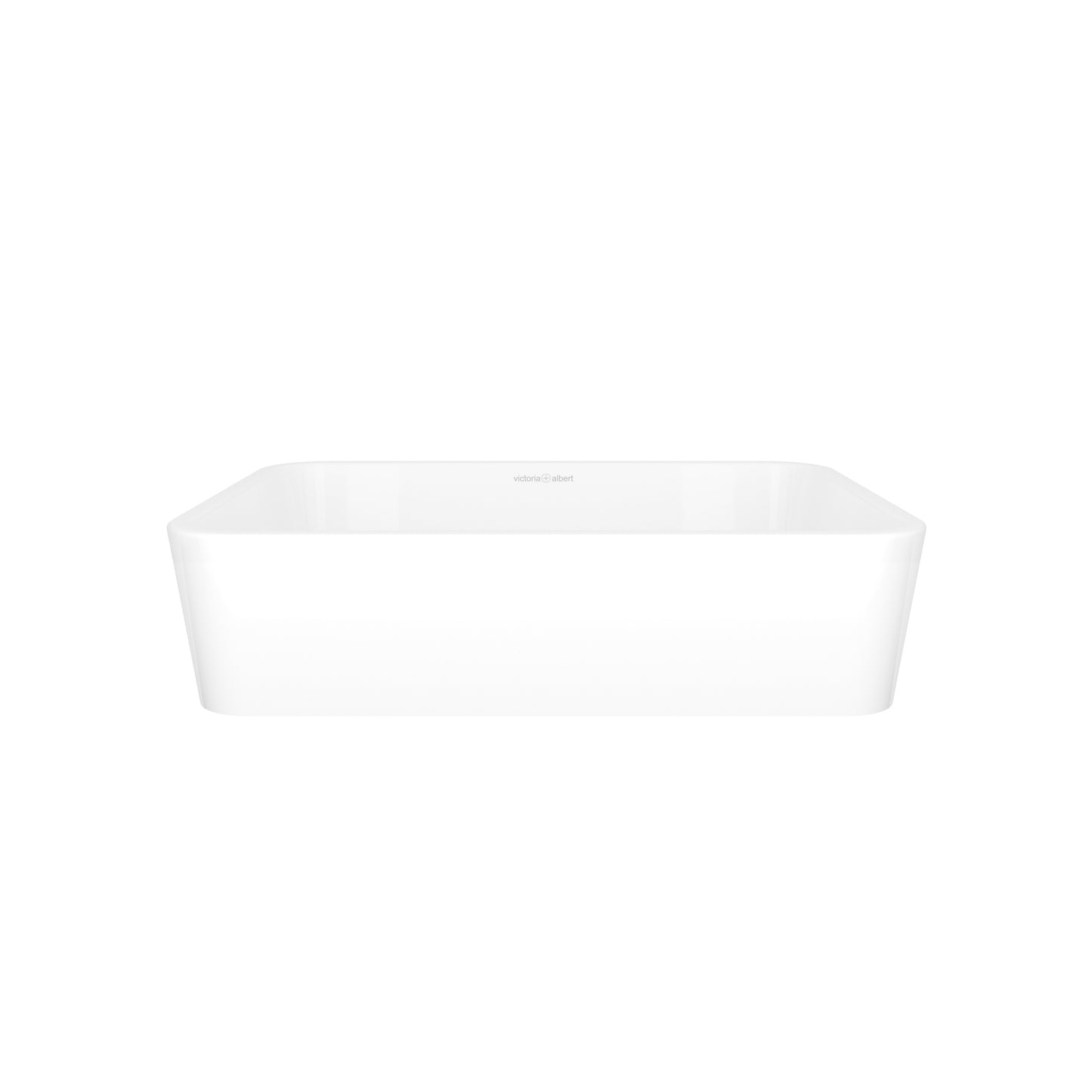 Victoria + Albert VB-EDG-45-NO 18" x 13" Rounded Rectangle Vessel Lavatory Sink