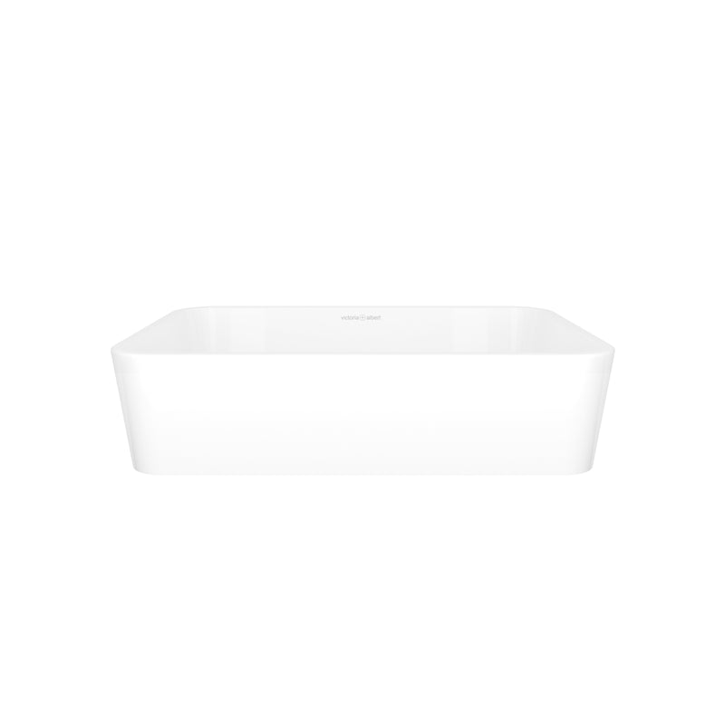Victoria + Albert VB-EDG-45-NO 18" x 13" Rounded Rectangle Vessel Lavatory Sink