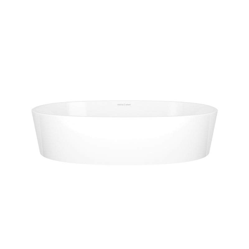 Victoria + Albert VB-IOS54M-SM-NO 21" x 14" Oval Vessel Lavatory Sink