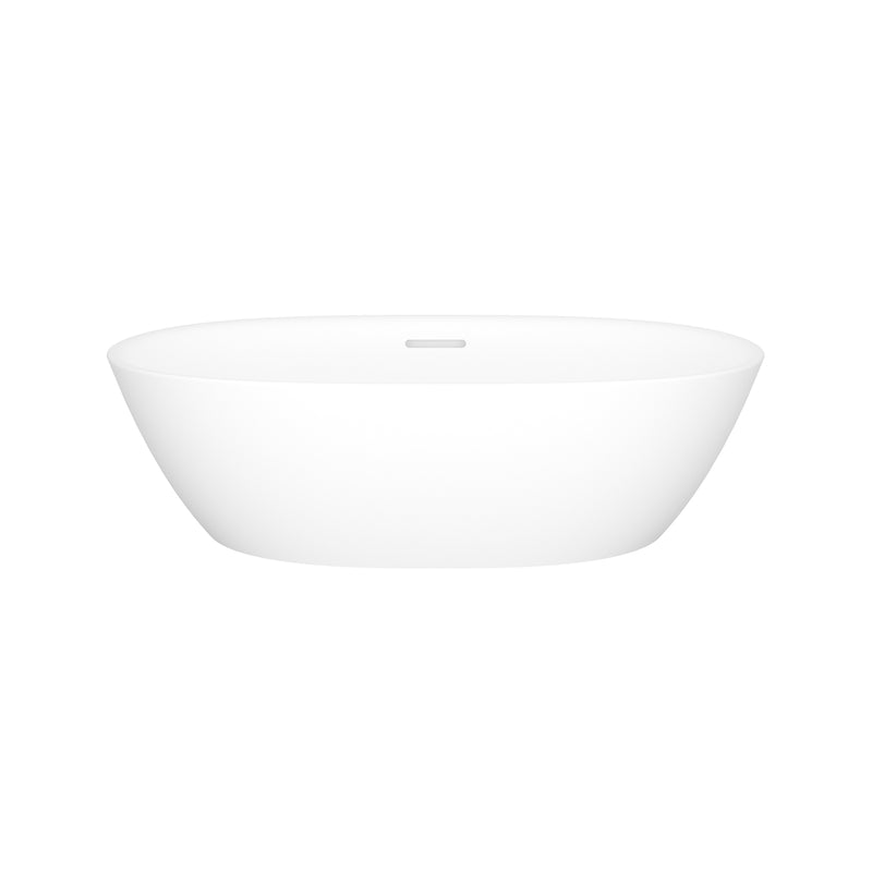 Victoria + Albert VB-LUS55M-SM-IO 21" x 13" Oval Vessel Lavatory Sink