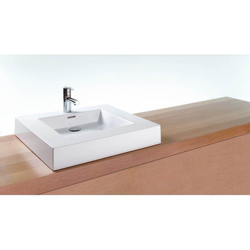 Wet Style VC24-O-8-PC Lav - Cube - 24 X 22 X 4 - Pc O/F - 3 Holes 8 C/C - Parent