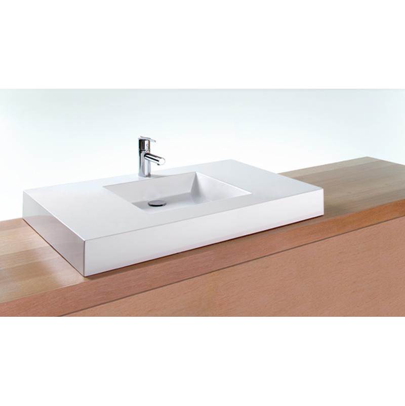 Wet Style VC36C-O-1-MB Lav - Cube - 36 X 22 X 4 - Center - Mb O/F - 1 Hole - Parent