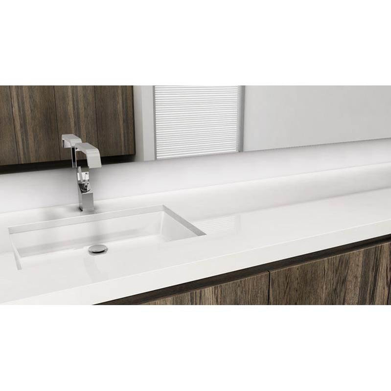 Wet Style VC821U-O-PC Lav - Cube - 21 X 15 X 4 - Undermount Vessel - Pc O/F - Parent