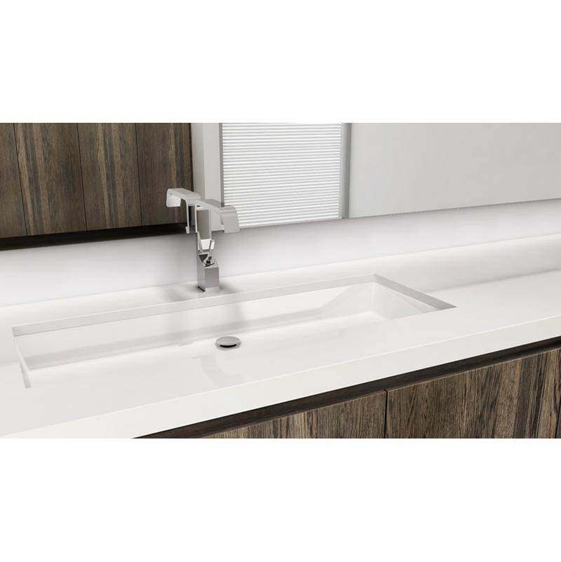Wet Style VC836U-O-BN Lav - Cube - 36 X 15 X 4 - Undermount Vessel - Bn O/F - Parent