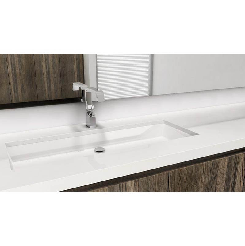 Wet Style VC836U-O-SB Lav - Cube - 36 X 15 X 4 - Undermount Vessel - Sb O/F - Parent
