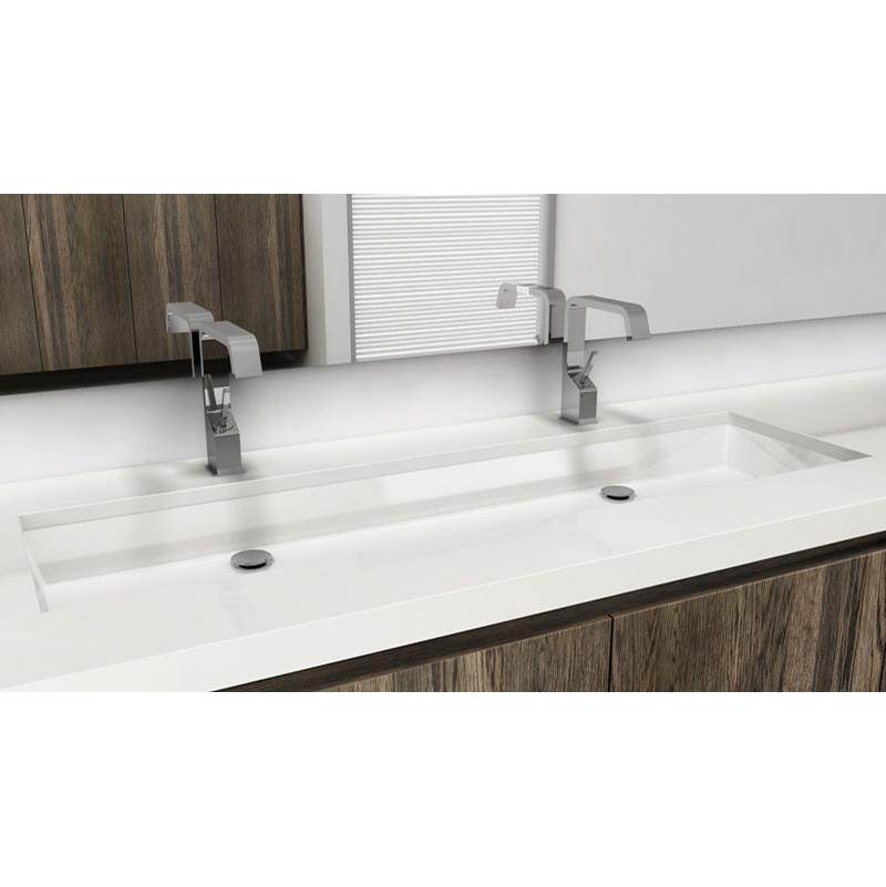 Wet Style VC848U-O-BN Lav - Cube - 48 X 15 X 4 - Undermount Vessel - Bn O/F - Parent