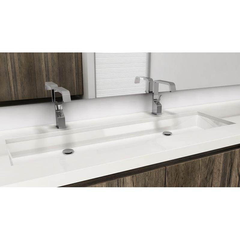 Wet Style VC848U-O-BN Lav - Cube - 48 X 15 X 4 - Undermount Vessel - Bn O/F - Parent
