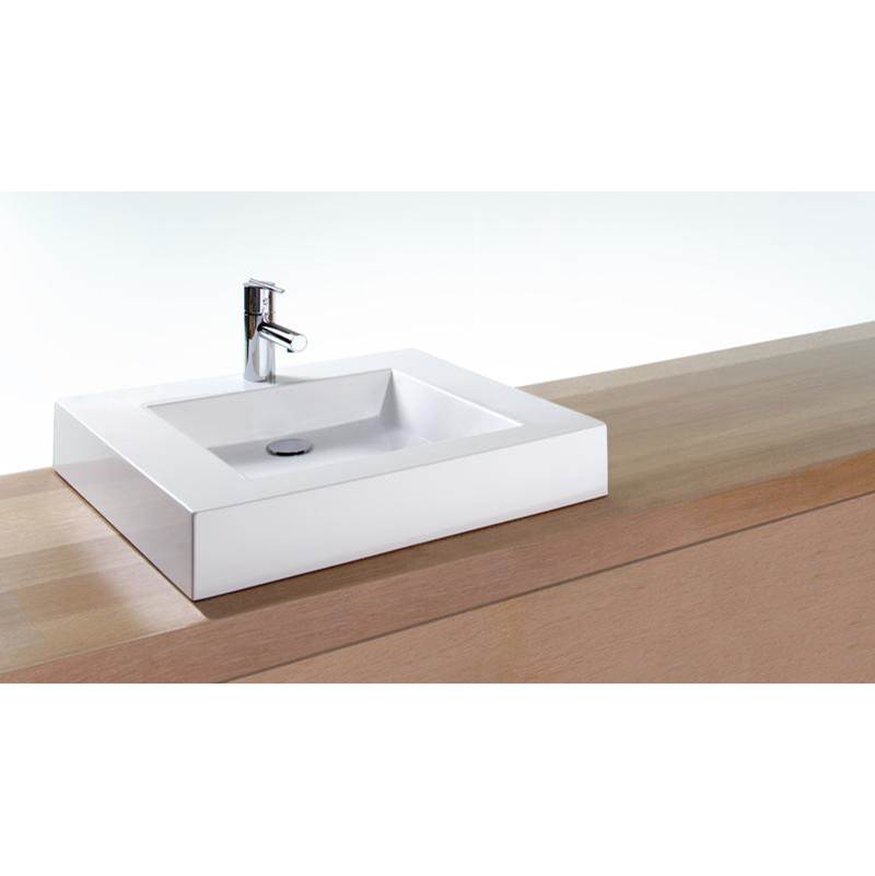 Wet Style VCM24-O-1-NT Lav - Cube Metro - 24 X 18 X 4 - Nt O/F - 1 Hole - Parent