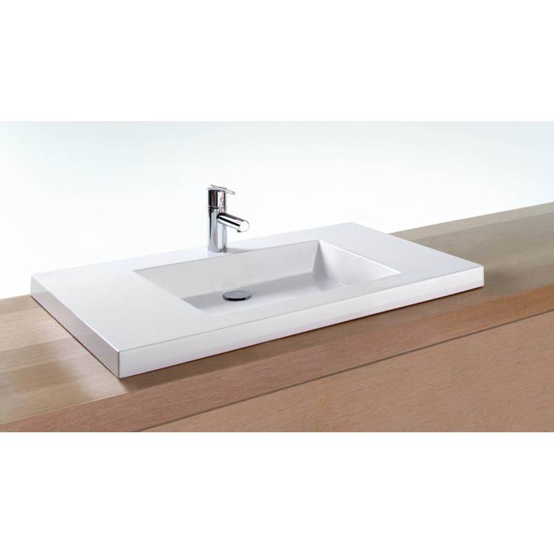 Wet Style VCMS36-1 Lav - Cube Metro - 36 X 18 X 2 - 1 Hole - Parent