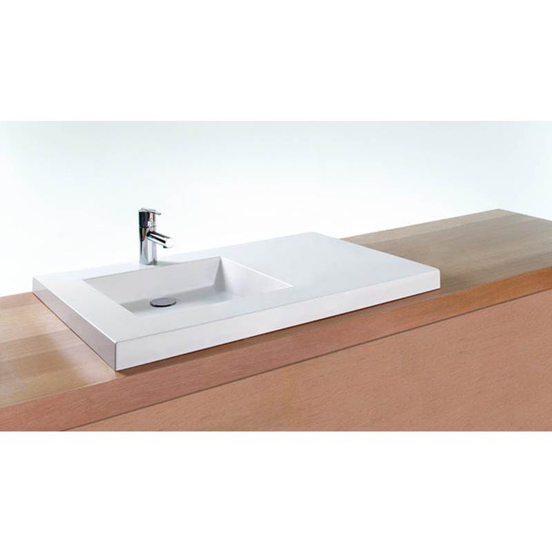 Wet Style VCS36R-O-1-SB Lav - Cube - 36 X 22 X 2 - Right - Sb O/F - 1 Hole - Parent