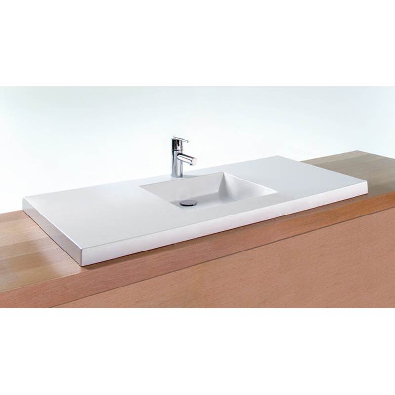 Wet Style VCS48C-O-1-MB Lav - Cube - 48 X 22 X 2 - Center - Mb O/F - 1 Hole - Parent