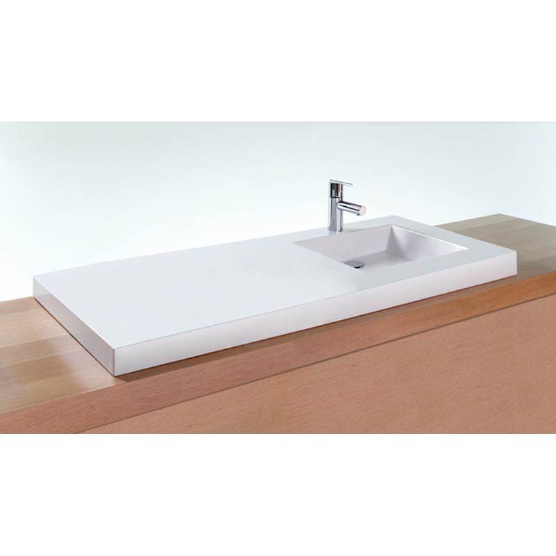 Wet Style VCS48R-1 Lav - Cube - 48 X 22 X 2 - Right - 1 Hole - Parent