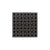 Infinity Drain VDB 5-S  5" x 5" VDB 5 Complete Kit with Weave Pattern Decorative Plate  with Stainless Steel Bonded Flange Drain Body, 2" No Hub Outlet