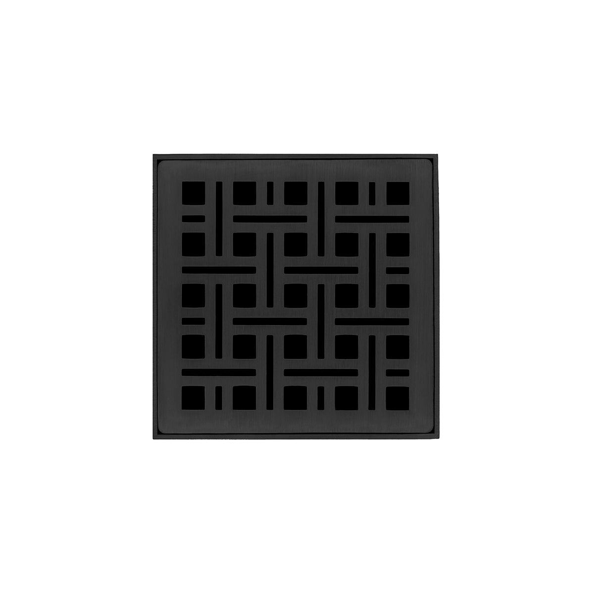 Infinity Drain VD 4-2A 4” x 4” VD 4 - Strainer - Weave Pattern & 2" Throat w/ABS Drain Body 2” Outlet