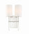Crystorama VER-242 Veronica 2 Light Wall Mount