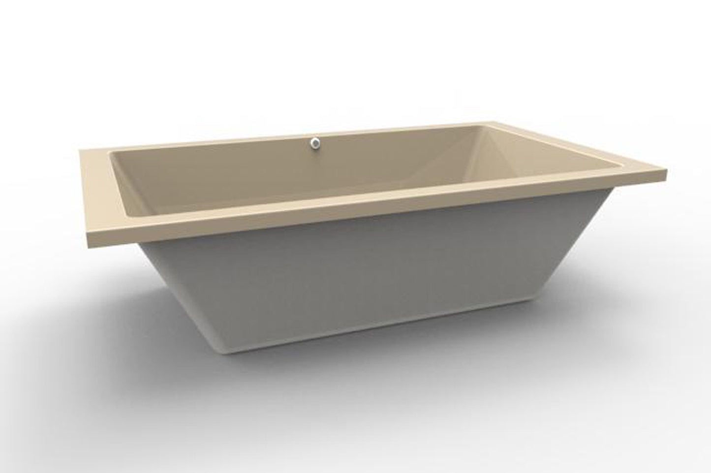 Hydro Systems VER7242ATO Versailles 72 X 42 Acrylic Soaking Tub