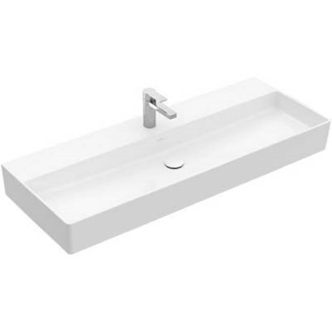 Villeroy And Boch 4A22US01 Memento 2.0 Washbasin 47 1/4 x 18 1/2 (1200 x 470 mm) ground 8 wide spread