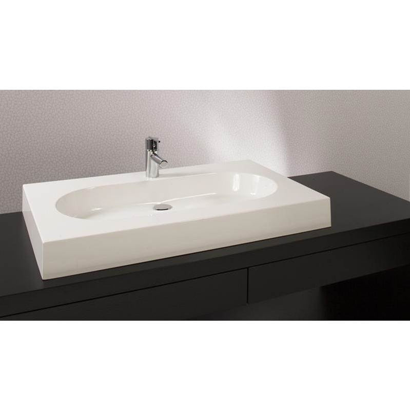 Wet Style VOV36-O-1-PC Lav - Ove - 36 X 22 X 4 - Pc O/F - 1 Hole - Parent