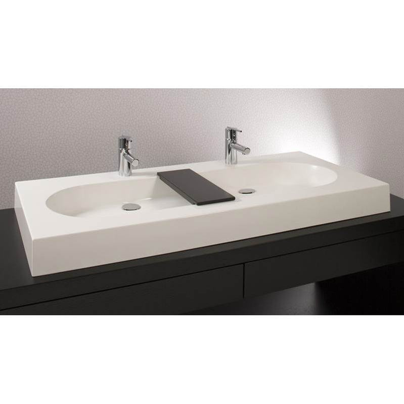 Wet Style VOV48-O-1-NT Lav - Ove - 48 X 22 X 4 - Nt O/F - 1 Hole Per Drain - Parent