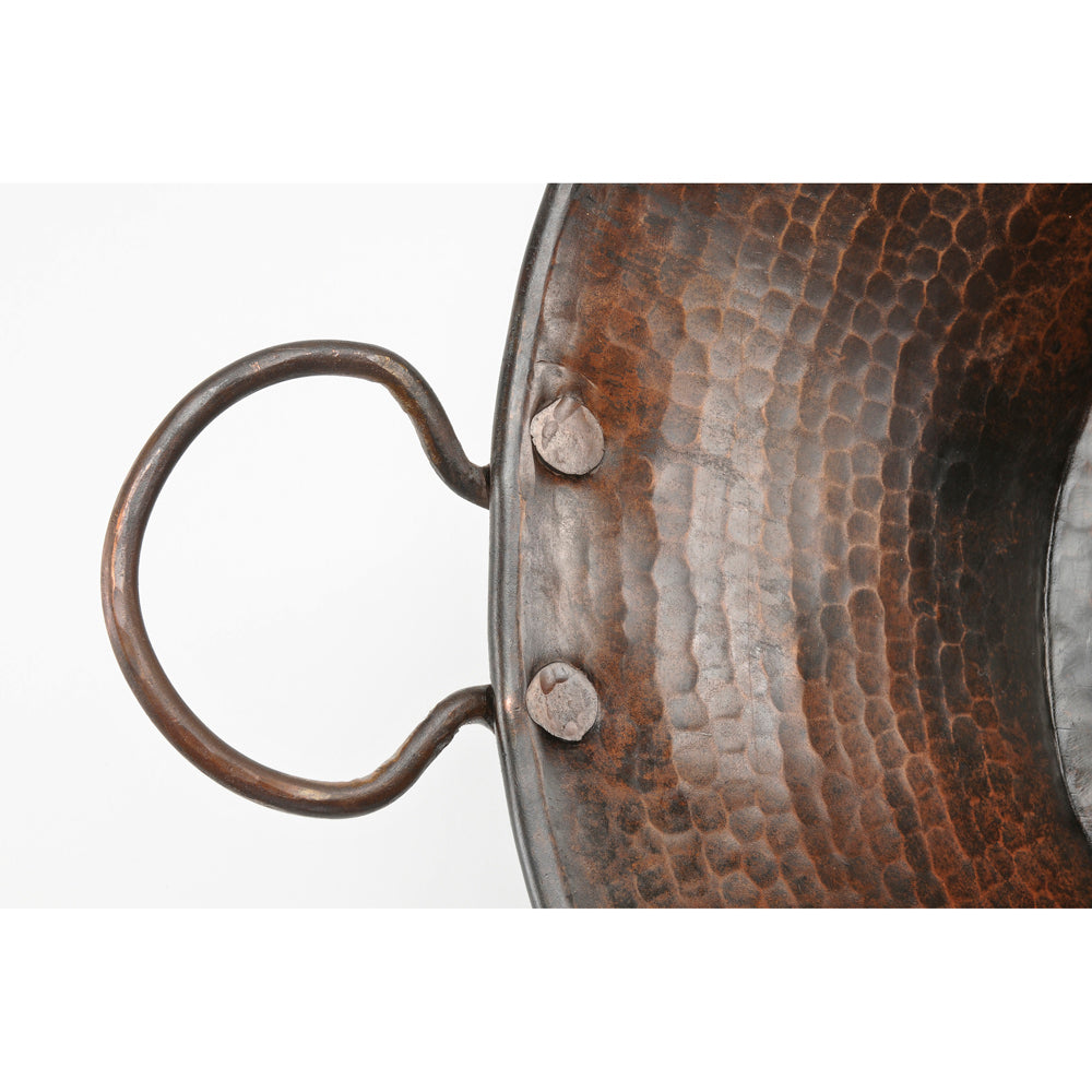Premier Round Miners Pan Vessel Copper Sink VR16MPDB
