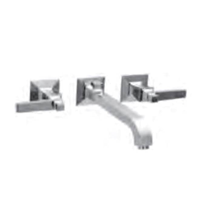 Vissoni V1227MT-TM 10 Wall Mount Widespread Lavatory - Uses WM-0020 valve